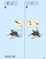 LEGO 76052 instructions page 265 – build guide