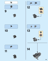 LEGO 76052 instructions page 279 – build guide
