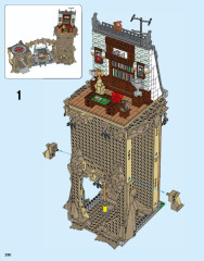 LEGO 76052 instructions page 290 – build guide