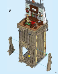 LEGO 76052 instructions page 291 – build guide