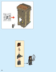 LEGO 76052 instructions page 36 – build guide