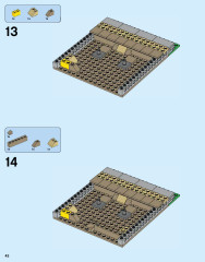LEGO 76052 instructions page 42 – build guide