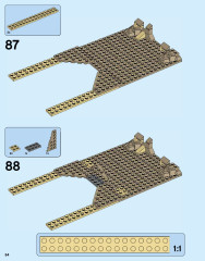 LEGO 76052 instructions page 84 – build guide
