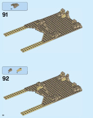 LEGO 76052 instructions page 86 – build guide