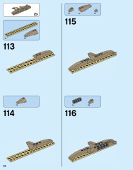 LEGO 76052 instructions page 98 – build guide