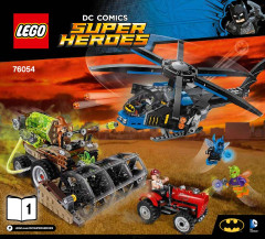 LEGO 76054 instructions page 1 – build guide