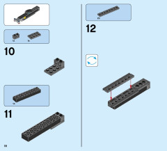 LEGO 76054 instructions page 18 – build guide