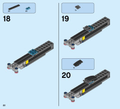 LEGO 76054 instructions page 22 – build guide