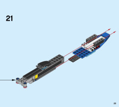 LEGO 76054 instructions page 23 – build guide