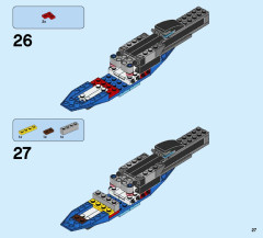 LEGO 76054 instructions page 27 – build guide