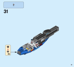 LEGO 76054 instructions page 31 – build guide