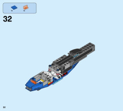 LEGO 76054 instructions page 32 – build guide