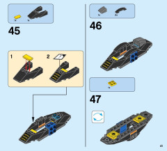 LEGO 76054 instructions page 41 – build guide