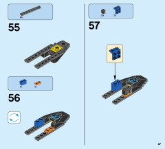 LEGO 76054 instructions page 47 – build guide