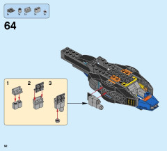 LEGO 76054 instructions page 52 – build guide