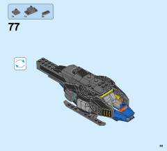 LEGO 76054 instructions page 65 – build guide