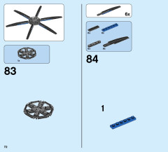 LEGO 76054 instructions page 72 – build guide
