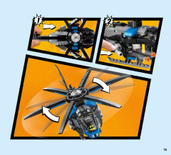 LEGO 76054 instructions page 79 – build guide