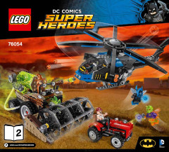 LEGO 76054 instructions page 1 – build guide