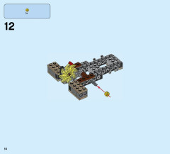 LEGO 76054 instructions page 10 – build guide