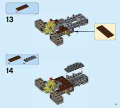 LEGO 76054 instructions page 11 – build guide