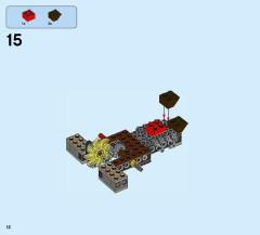 LEGO 76054 instructions page 12 – build guide