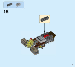 LEGO 76054 instructions page 13 – build guide