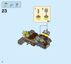 LEGO 76054 instructions page 18 – build guide