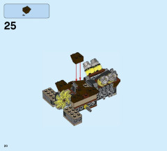 LEGO 76054 instructions page 20 – build guide