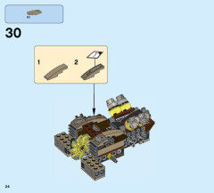 LEGO 76054 instructions page 24 – build guide