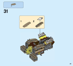 LEGO 76054 instructions page 25 – build guide