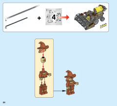 LEGO 76054 instructions page 26 – build guide