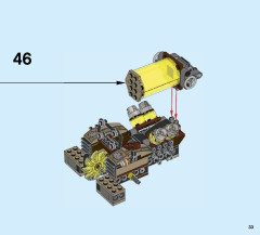 LEGO 76054 instructions page 33 – build guide