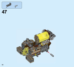 LEGO 76054 instructions page 34 – build guide