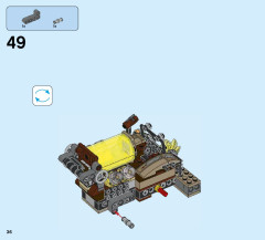 LEGO 76054 instructions page 36 – build guide