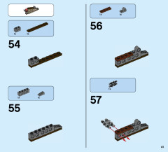 LEGO 76054 instructions page 41 – build guide