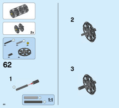LEGO 76054 instructions page 44 – build guide
