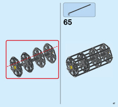 LEGO 76054 instructions page 47 – build guide