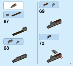 LEGO 76054 instructions page 49 – build guide