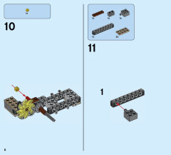 LEGO 76054 instructions page 8 – build guide