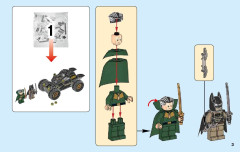 LEGO 76056 instructions page 3 – build guide