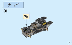 LEGO 76056 instructions page 33 – build guide