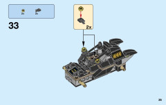 LEGO 76056 instructions page 35 – build guide
