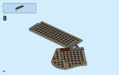 LEGO 76056 instructions page 10 – build guide