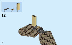 LEGO 76056 instructions page 14 – build guide