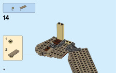 LEGO 76056 instructions page 16 – build guide