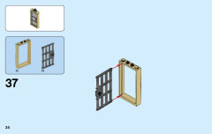 LEGO 76056 instructions page 34 – build guide
