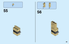 LEGO 76056 instructions page 49 – build guide