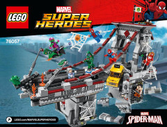LEGO 76057 instructions page 1 – build guide
