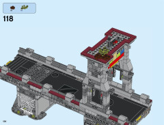 LEGO 76057 instructions page 134 – build guide